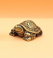 Brass Tortoise Animal Statue Small Sculpture Tabletop Figurine Home Decor Gifts