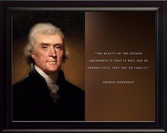 Thomas Jefferson Photo Picture, Poster or Framed Famous Quote «The Beauty Of..»