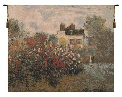 Claude Monet Artwork,The House Of Monet Landscape & Lake European Woven Tapestry