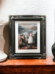 12 x 18 In Stock-Traditional compo XL ornate corners wood frame, OLD gold.