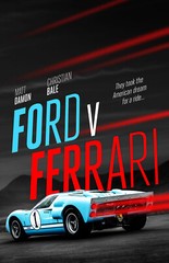 AA1462 Ford v Ferrari Film By James Mangold 2019 Car Movie Poster 11×17