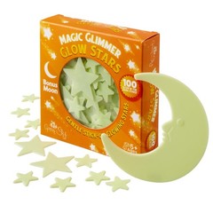 Green Sky Deluxe Glow Stars; in 8 inches x 5 x 4 inches, White