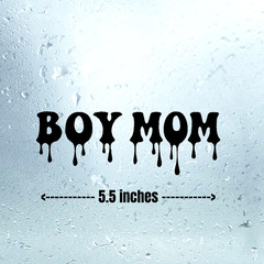 Boy Mom Decal Sticker Cute Son Baby Love Family Mother Mum Teen Child Truck Car