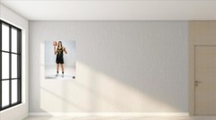 Caityln Clark WNBA Basketball Wall Vinyl Decal Poster Removable Adhesive Backing
