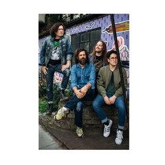 Texas Garage Rock Band Studio Portrait – Psychedelic Blues Fans – POSTER 20″x30″