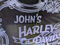 Harley Davidson Large Customizable L.E.D. Sign Display