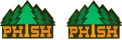 Phish Timber Vinyl Sticker Laptop Mug Bottle Car Window Decal Lot of 2 Stickers
