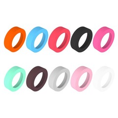 10 Pcs Portable Bottle Protective Cover Insulated Cup Silicone Mat Sleeve