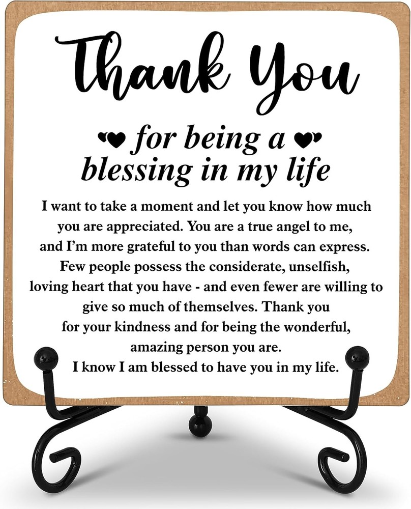 Thank You Gifts for Women Men Friends Mom, Being A Multicolor