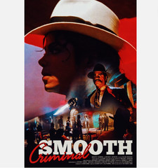 1988 Michael Jackson Smooth Criminal Poster King Of Pop Moonwalk