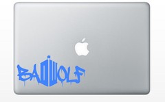 Bad Wolf Doctor Who Vinyl Sticker Car Window Door Bumper Decal DR Badwolf
