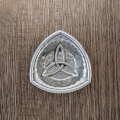 Celtic Trinity Knot Ring Dish, Small Triquetra Jewelry Holder
