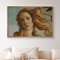 Wall26 The Birth of Venus by Sandro Botticelli Framed Wall Art Canvas Print