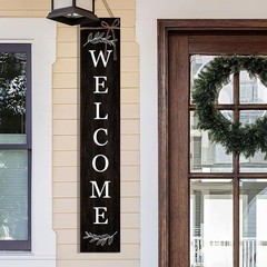 Seasonal Versatile Welcome Sign – 47.2″ Indoor/Outdoor Decor for Home or Garden