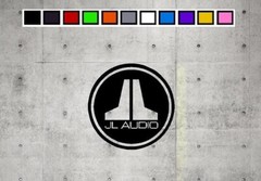 JL AUDIO LOGO Vinyl Decal Sticker Emblem Car Truck Window 4″ 6″ 8″