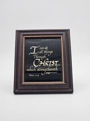 Vintage Inspirational Quotes: I Can Do All Things Through Christ