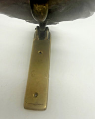 Solid Brass Pineapple Decorative Bell Wall Mount Gold Tone Kitchen Decor Accent