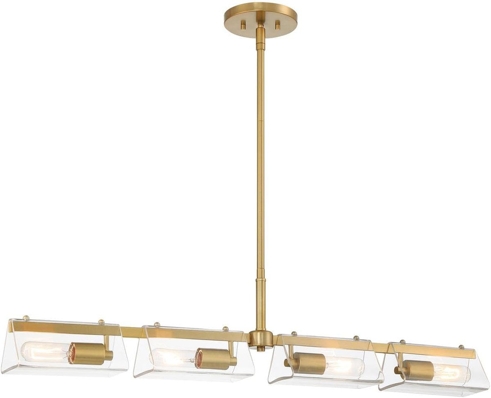 Latitude 4-Light Kitchen Island Pendant Lights, 40.25 Inch Hanging Ceiling Fixtu