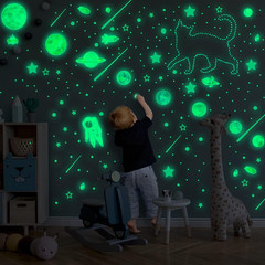 Glow in the Dark Stars for Ceiling Decor,849 Pcs Glowing Stickers for Ceiling Pl