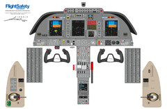 Piaggio Avanti II Cockpit Poster 24in x 36in