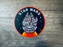 Star Wars Millennium Falcon 3″ Vinyl Sticker Waterproof Matte Laptop Car Decal