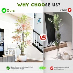 Large Artificial Nandina Trees Tall Fake Bamboo Tree Indoor Outdoor Realistic