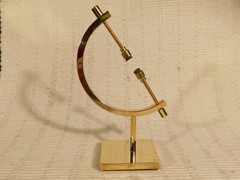 CALIPER Display Stand Adjustable Medium Size Gold Color