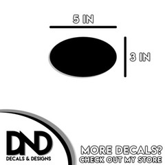 Phil. 4:13 Oval Sticker Christian scripture bible verse decals – 2 Pack 5″ Wide