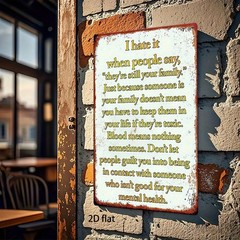 Metal Sign Vintage English Poster 8×12 Inches Wall Decor
