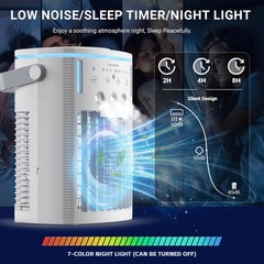 Portable Air Conditioners, New 4-in-1 Ultra-Quiet Portable AC Unit, 1000ML Water