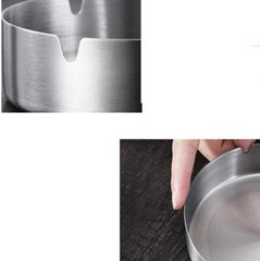 Lot of 1-60 of Stainless Steel Cigarette Ashtray Ash Holder for Home,Hotel, Etc