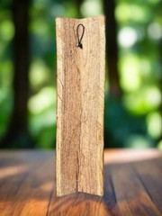 Owl Log Carving Rustic Home Decor Hand Crafted Wall Plaque 20 in. x 6in.
