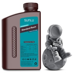 SUNLU 3D Printer Resin 1kg, Fast Curing Standard 3D Resin for LCD DLP SLA 3D Pri