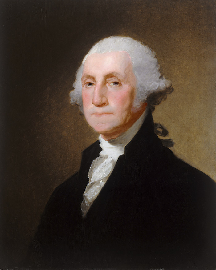 George Washington | Gilbert Stuart | 1821 American Founding Fathers Print