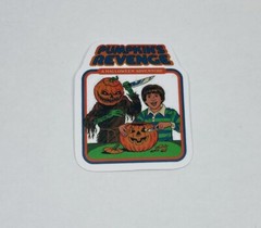 “Pumpkins Revenge” Sticker Decal Humor Horror Graphic Retro Vinyl Art Decor Tc6