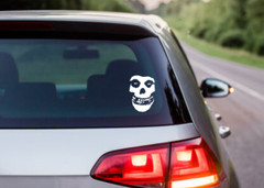 Misfits Skull Car Decal Vinyl Band Logo Glossy Bumper Sticker Horror Punk Rock