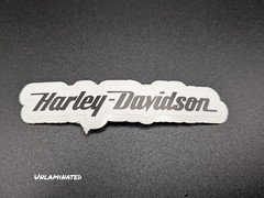 Harley Davidson Waterproof Vinyl Sticker, Custom Sizes Available, UV Resistant