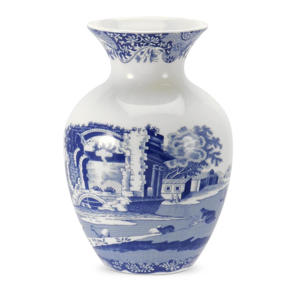Spode Blue Italian – Round Vase