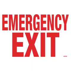 Residential or Commercial Swimming Pool Signs, Emergency Exit