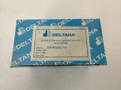 Deltana DSW325U19 Wall Mount Solid Door Stop 2 1/2″X3 5/8h” Matte Black