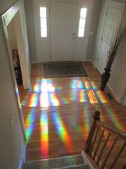 Diffraction Grating Film – Window Suncatcher and Rainbow Maker -18″ x 24″