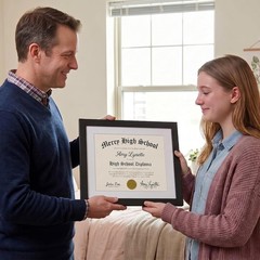 11×14 Diploma Frame with Shatter-Resistant Glass – Use as 8.5×11 Frame with M…