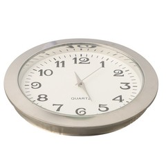 Small Round Clock Insert for Crafts Arabic Numerals and Scratch Resistant Lens