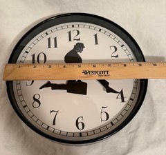 Ministry Of Silly Walks Wall Clock Silent Analog Monty Python Inspired