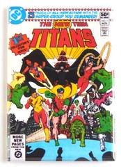 The New Teen Titans #1 FRIDGE MAGNET comic book