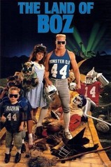 Brian Bosworth “The Land of Boz” Poster – Vintage Costacos Brothers Art, UNFRAME