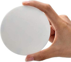 Strongest Door Knob Wall Shield, 4 PCS Large White round Door Stopper Wall Prote