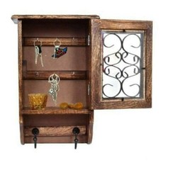 keeper/key hanger/Wall hanging Key Holder/Wooden key Antique Wooden Key Box/Key