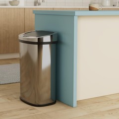 FDW Garbage Can 13 Gallon 50 Liter Kitchen Trash Can for Bathroom Bedroom Hom…