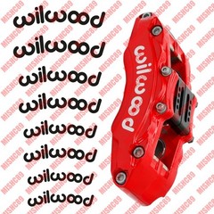 Wilwood Brake Caliper Decal Sticker Hi Temp Vinyl Decal Sticker *Fast Shipping*